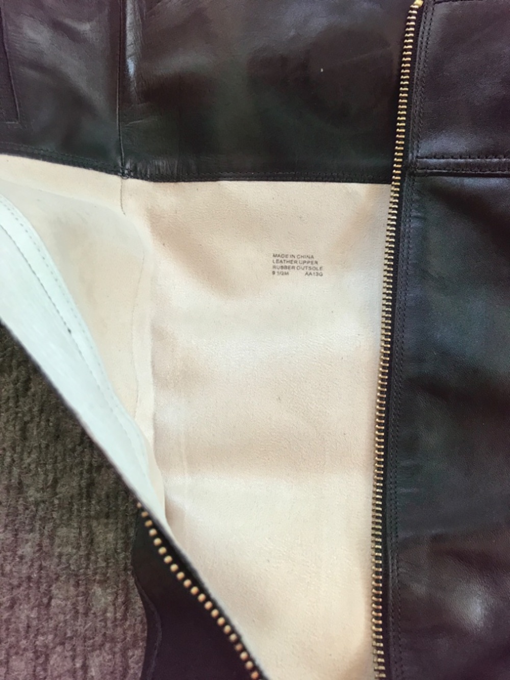 Michael kors black leather “Stockard” equestrian riding black leather boots - Picture 13 of 16